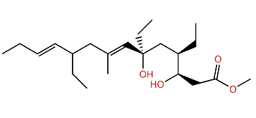 Secoplakortide H methyl ester